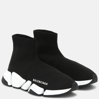 Hoogwaardige ontwerper Balenciaga Speed 2.0 sneakers zwart