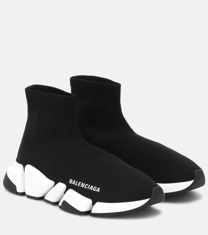 Hoogwaardige ontwerper Balenciaga Speed 2.0 sneakers zwart