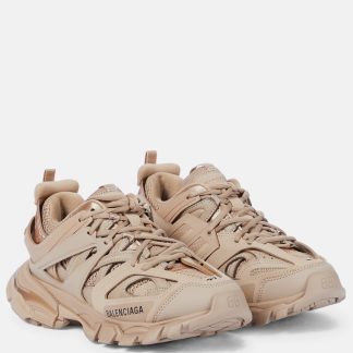 Hoogwaardige ontwerper Balenciaga Track sneakers beige