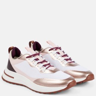 Hoogwaardige ontwerper Loro Piana Weekend Walk sneakers veelkleurig