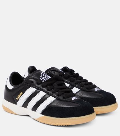 designer kopen Adidas Samba Millenium leren sneakers zwart