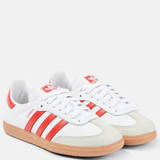 designer kopen Adidas Samba OG leren sneakers wit