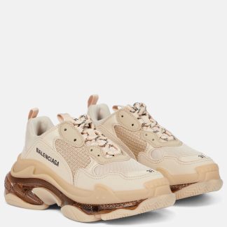 designer kopen Balenciaga Triple S beige sneakers