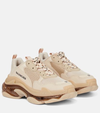 designer kopen Balenciaga Triple S beige sneakers