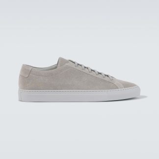 designer kopen Common Projects Achilles suède sneakers grijs