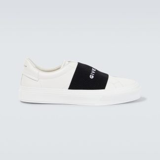 designer kopen Givenchy City Sport leren sneakers veelkleurig