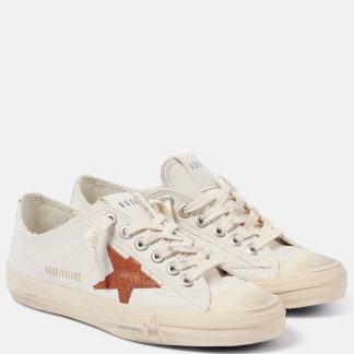 designer kopen Golden Goose V-Star 2 leren sneakers wit