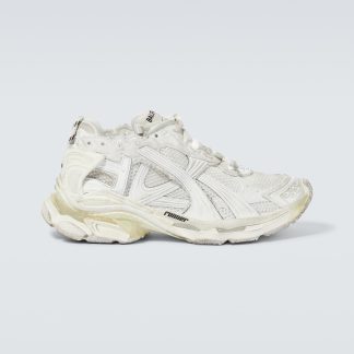 goedkope luxe Balenciaga Runner sneakers wit