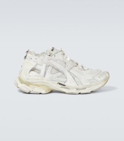 goedkope luxe Balenciaga Runner sneakers wit