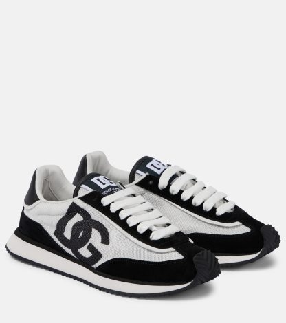 goedkope luxe Dolce & Gabbana DG Cushion sneakers zwart