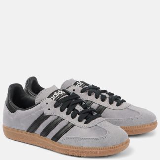 goedkope ontwerper Adidas Samba OG suède sneakers grijs