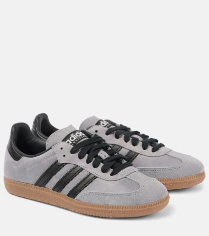 goedkope ontwerper Adidas Samba OG suède sneakers grijs