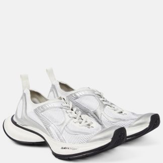 goedkope ontwerper Balenciaga Circuit lage sneakers wit