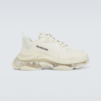 goedkope ontwerper Balenciaga Triple S sneakers wit