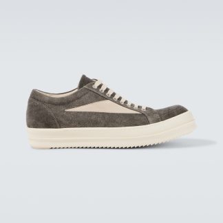 goedkope ontwerper DRKSHDW by Rick Owens Vintage Sneaks suède sneakers grijs