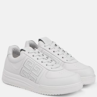 goedkope ontwerper Givenchy G4 leren low-top sneakers wit