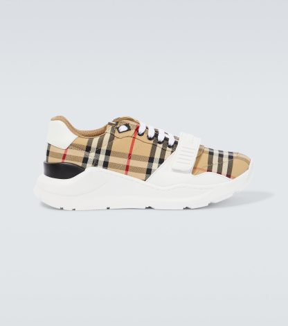 groothandel ontwerper Burberry Burberry Ruit sneakers beige