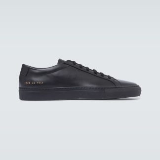 groothandel ontwerper Common Projects Originele Achilles Low sneakers zwart