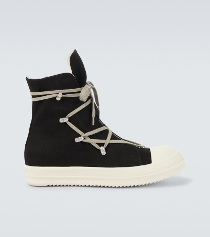 groothandel ontwerper DRKSHDW by Rick Owens Hexa Sneaks canvas sneakers zwart