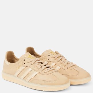 hete verkoop ontwerper Adidas Samba Decon leren sneakers beige