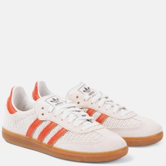 hete verkoop ontwerper Adidas Samba OG sneakers met suède montuur wit