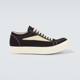 hete verkoop ontwerper DRKSHDW by Rick Owens Canvas sneakers zwart