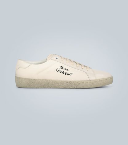 hete verkoop ontwerper Saint Laurent Court Classic SL/06 sneakers wit