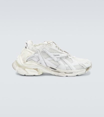 hete verkoopluxe Balenciaga Runner sneakers wit