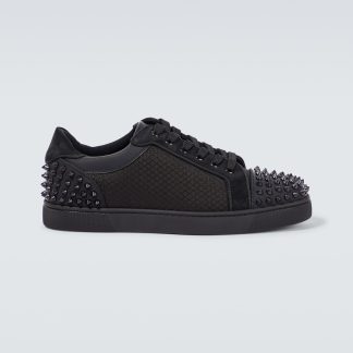 hete verkoopluxe Christian Louboutin Seavaste 2 Orlato sneakers zwart