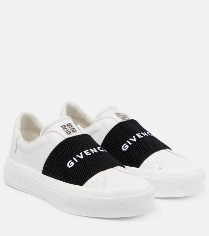 hete verkoopluxe Givenchy City Sport leren sneakers wit