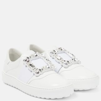 hoogwaardige luxe Roger Vivier Viv' Golf sneakers wit