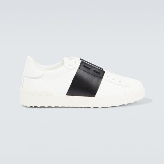 hoogwaardige luxe Valentino Garavani Open leren sneakers veelkleurig