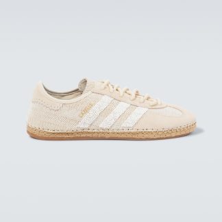 luxe groothandel Adidas x CLOT Gazelle gebreide sneakers beige