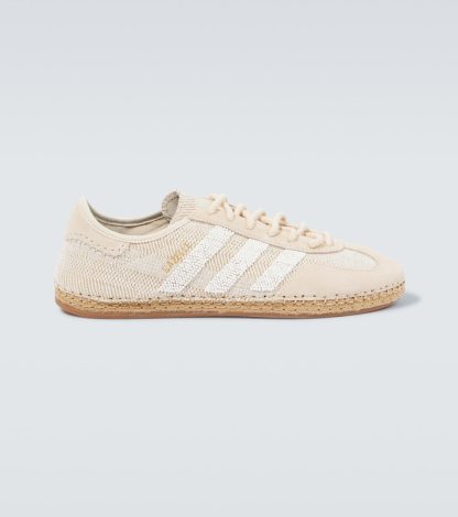 luxe groothandel Adidas x CLOT Gazelle gebreide sneakers beige