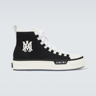 luxe groothandel Amiri M.A. Court hoge sneakers zwart