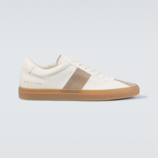 luxe groothandel Common Projects Tennis suède leren sneakers wit