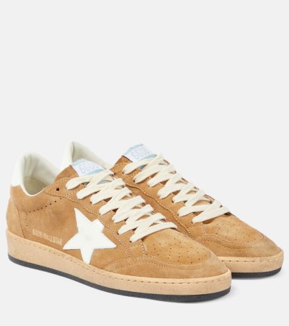 luxe groothandel Golden Goose Ball Star suède sneakers beige