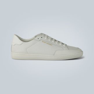 luxe groothandel Saint Laurent SL10 Lage sneakers wit