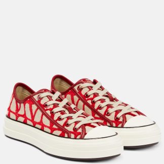 luxe groothandel Valentino Garavani Toile Iconographe Totaloop sneakers veelkleurig