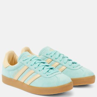 luxe kopen Adidas Gazelle 85 suède sneakers blauw