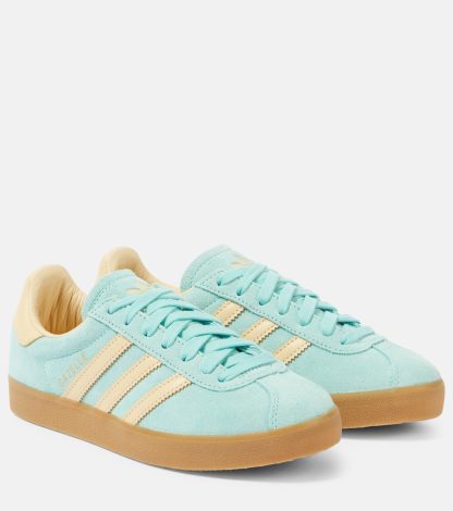 luxe kopen Adidas Gazelle 85 suède sneakers blauw