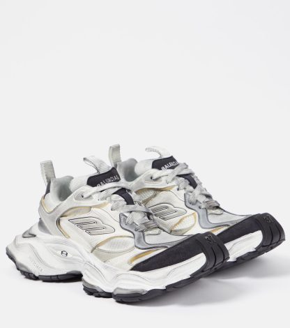 luxe kopen Balenciaga Cargo mesh sneakers wit