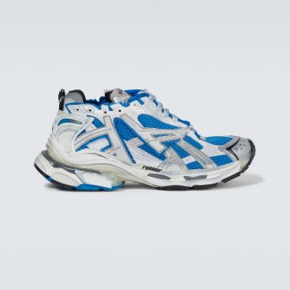 luxe kopen Balenciaga Runner sneakers blauw