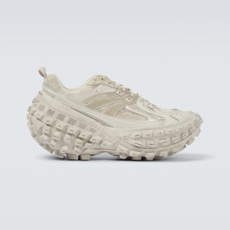 luxe kopen Balenciaga Stuiter mesh sneakers beige