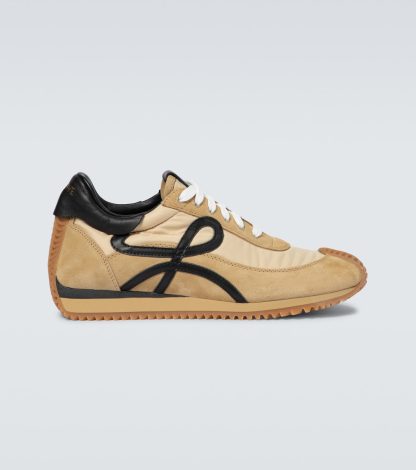 luxe kopen Loewe Flow Runner sneakers bruin