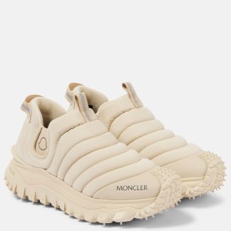 luxe kopen Moncler Trailgrip Après gewatteerde sneakers wit