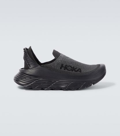 luxe replica Hoka One One Restore TC slip-on sneakers zwart