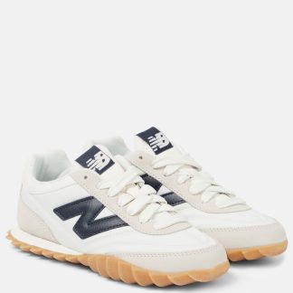 luxe replica New Balance RC30 sneakers met suède montuur wit