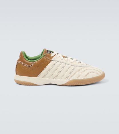 mode luxe Adidas x Wales Bonner Samba leren sneakers beige