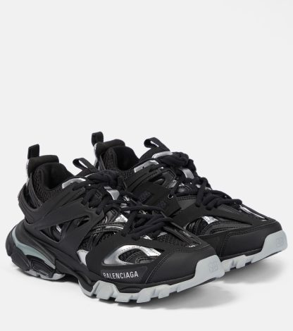 mode luxe Balenciaga Track sneakers zwart